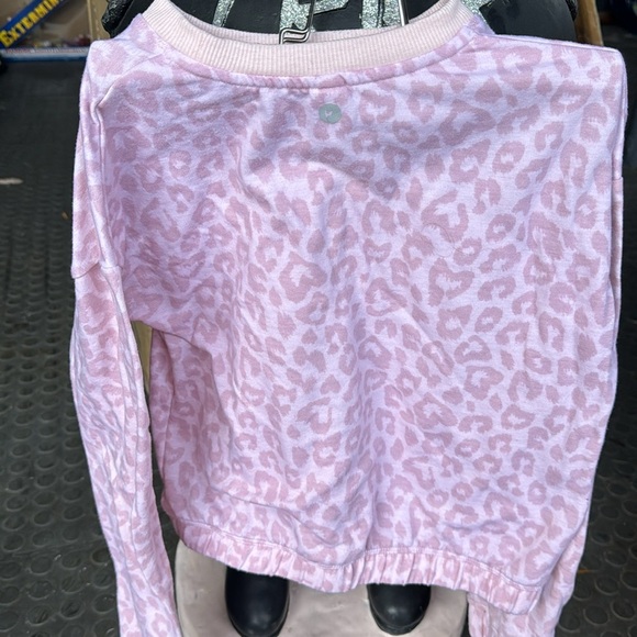Girls active long sleeve animal print sweatshirt - Picture 5 of 5
